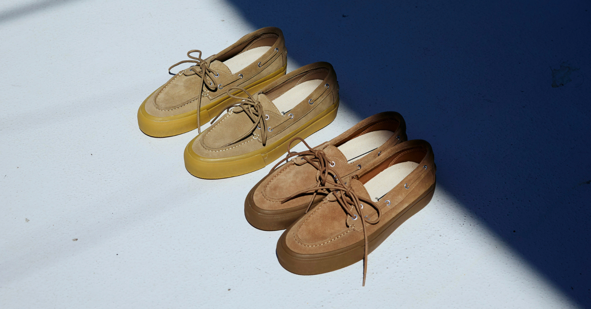 NAVY｜デッキシューズ｜スエード｜STANCLAN（スタンクラン）