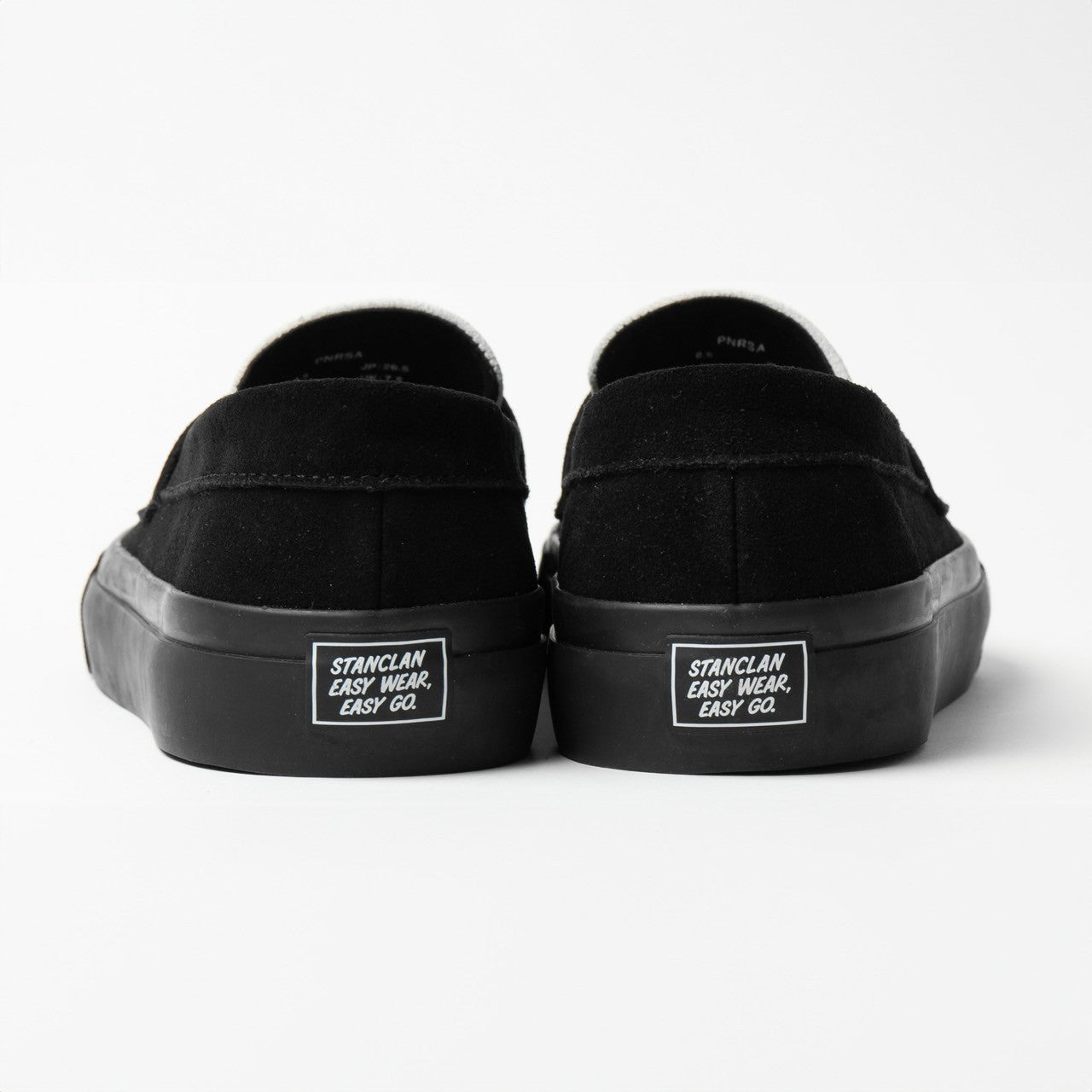 PENNY Suede Black x White Conbi