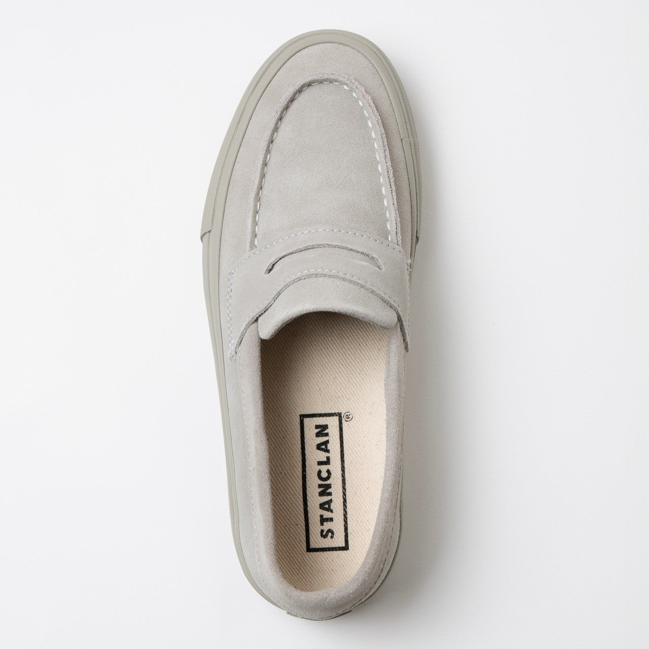 PENNY Suede Taupe Gray Mono