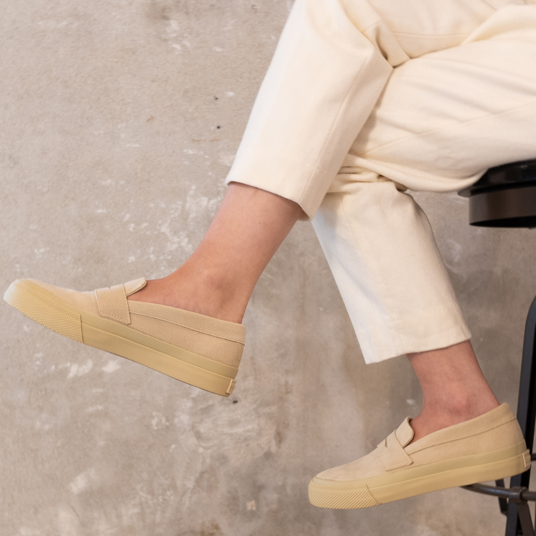 PENNY Suede Sand Beige Mono