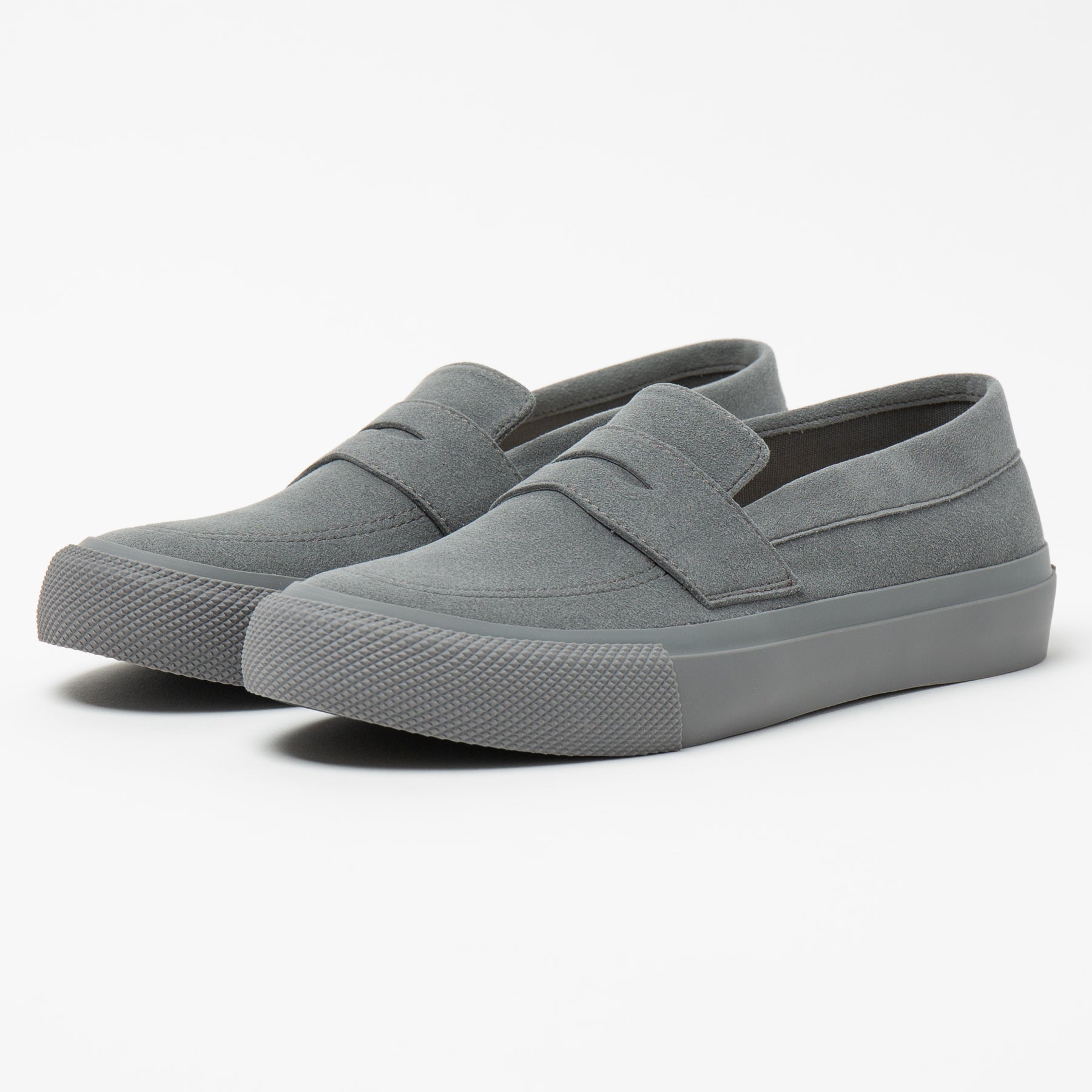 PENNY Suede Ash Gray Mono