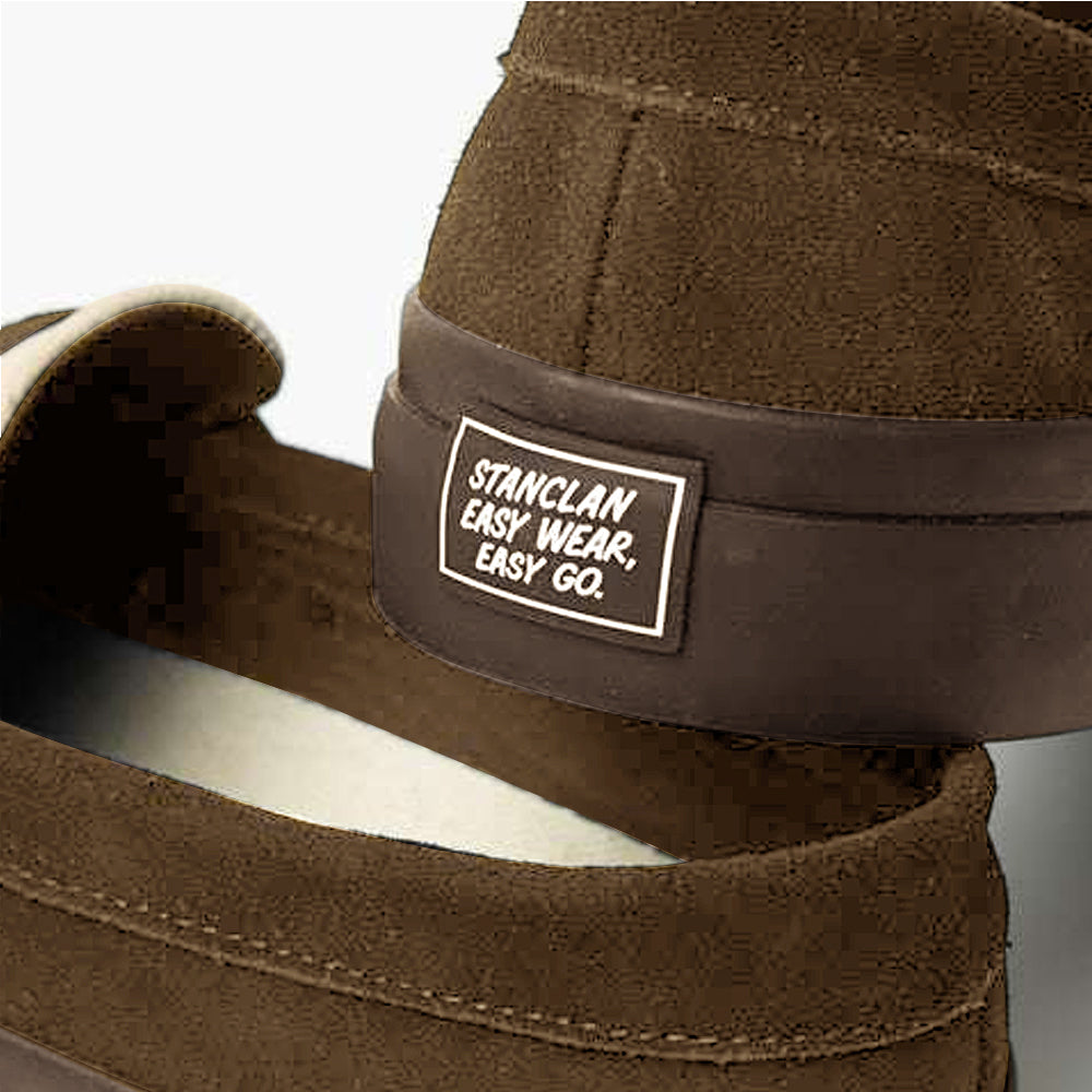 PENNY Suede Brown Mono