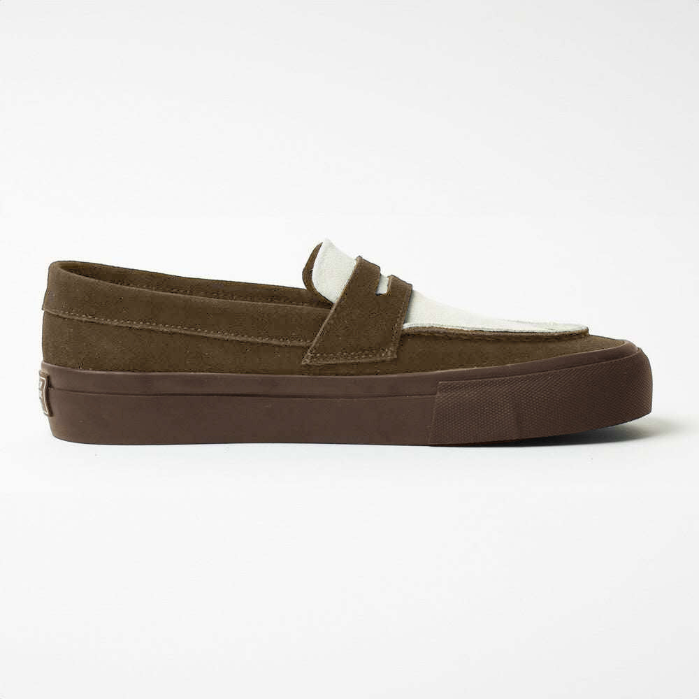 PENNY Suede Brown X Off White Conbi