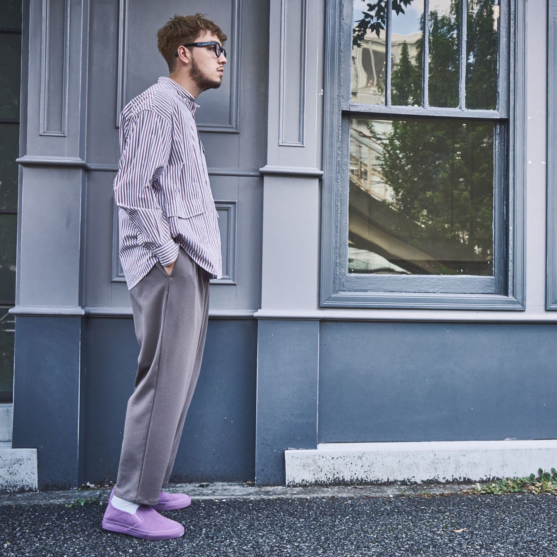 ZUPPA Suede Violet Purple Mono