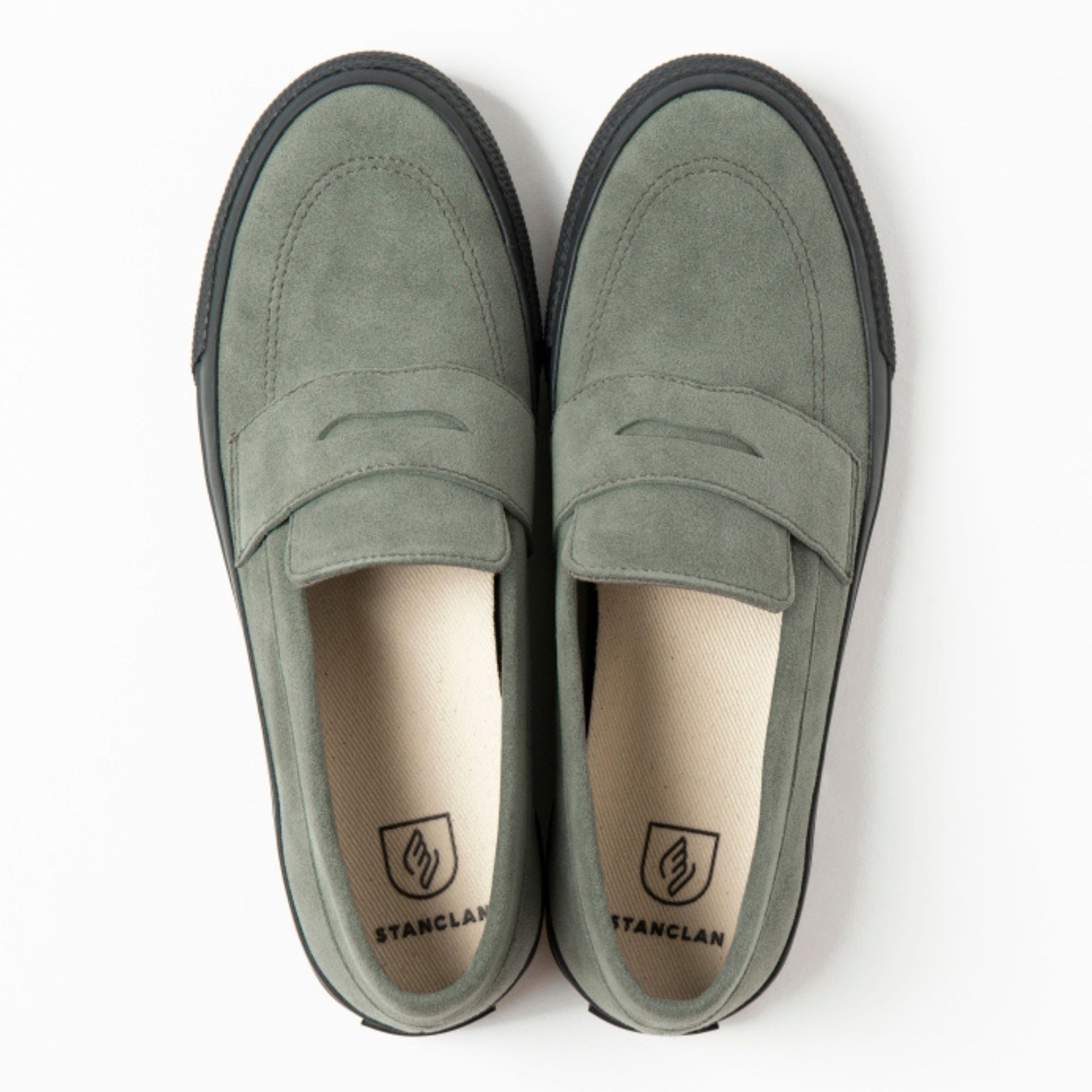 PENNY Suede Sage Black