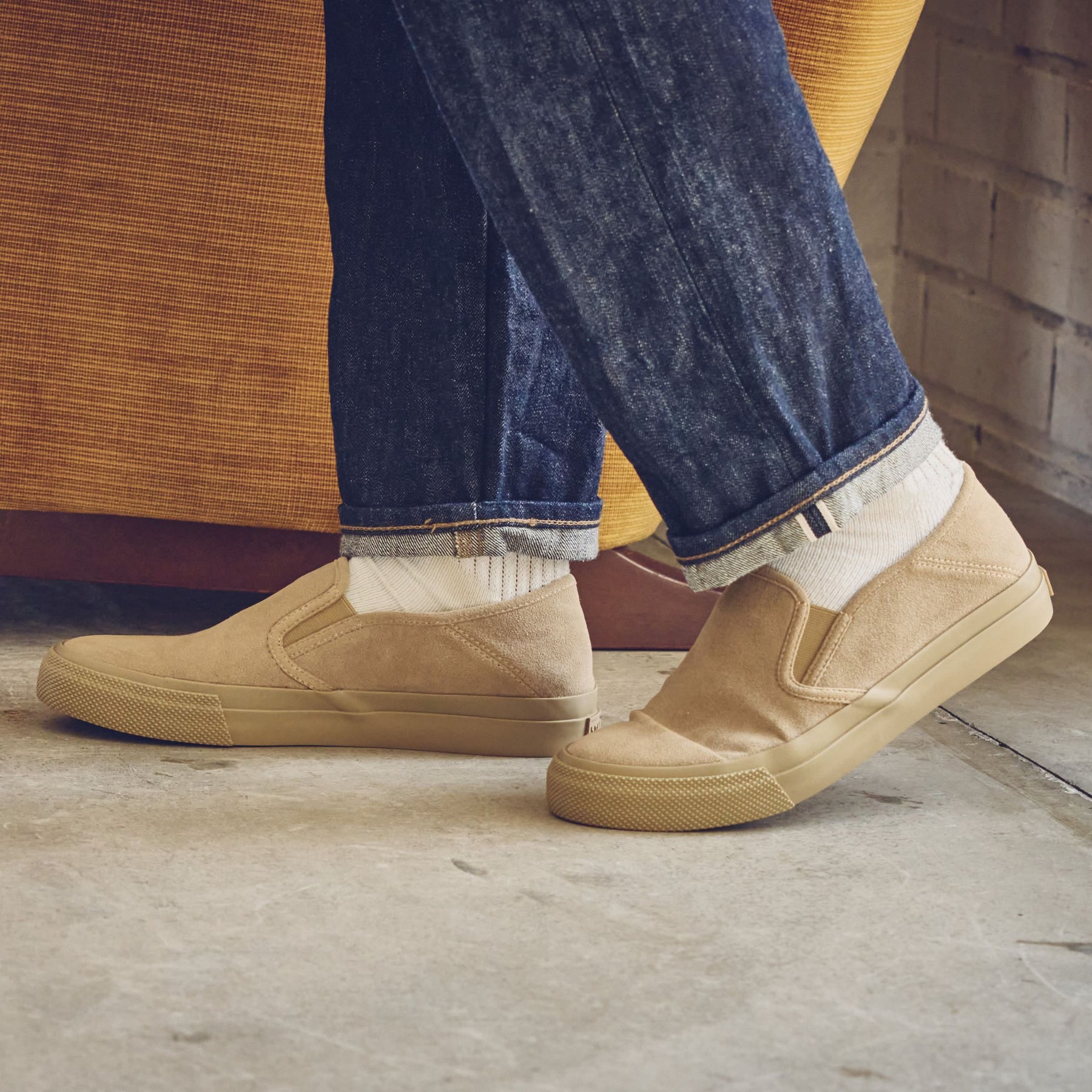 ZUPPA Suede Sahara Camel Mono