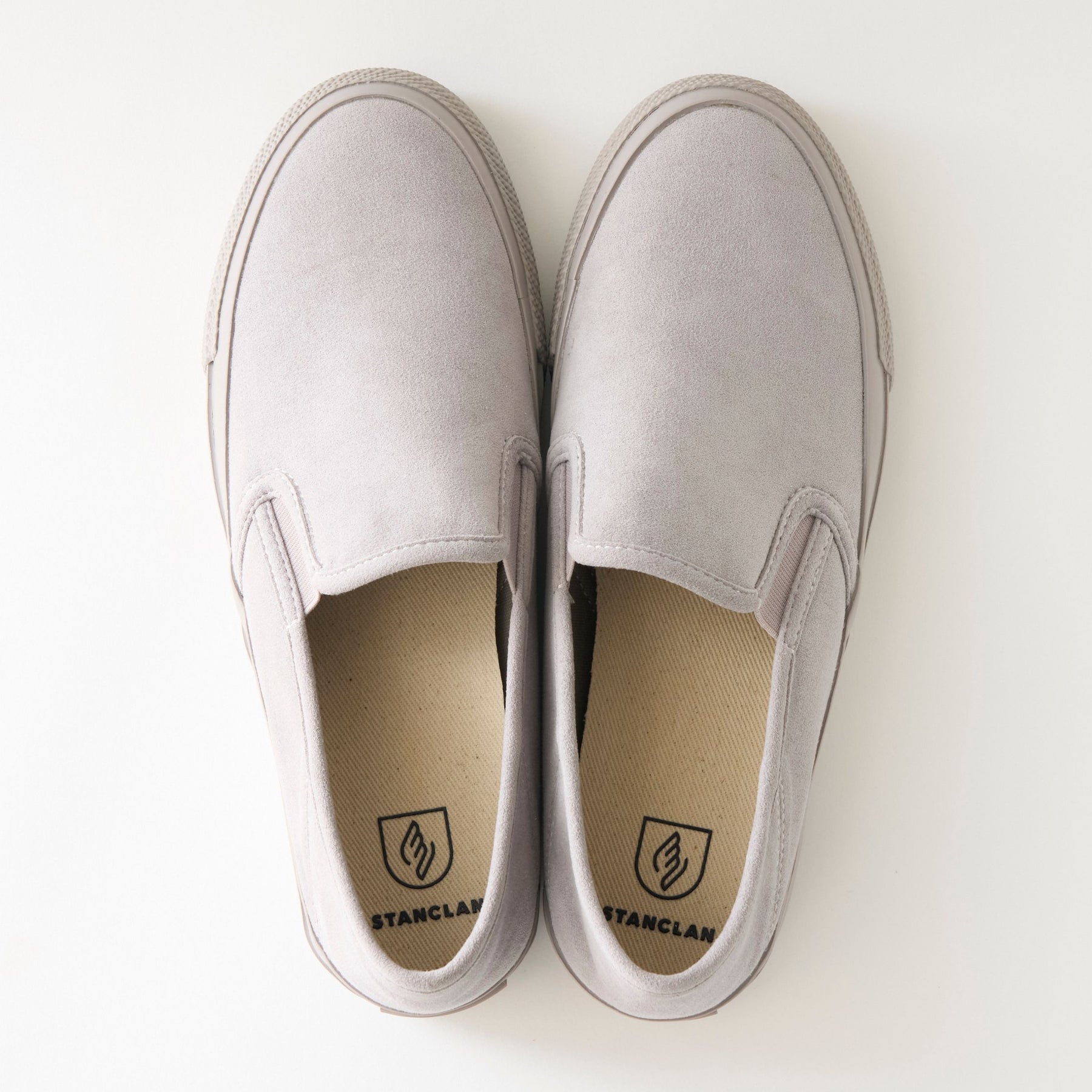 ZUPPA Suede Taupe Gray Mono