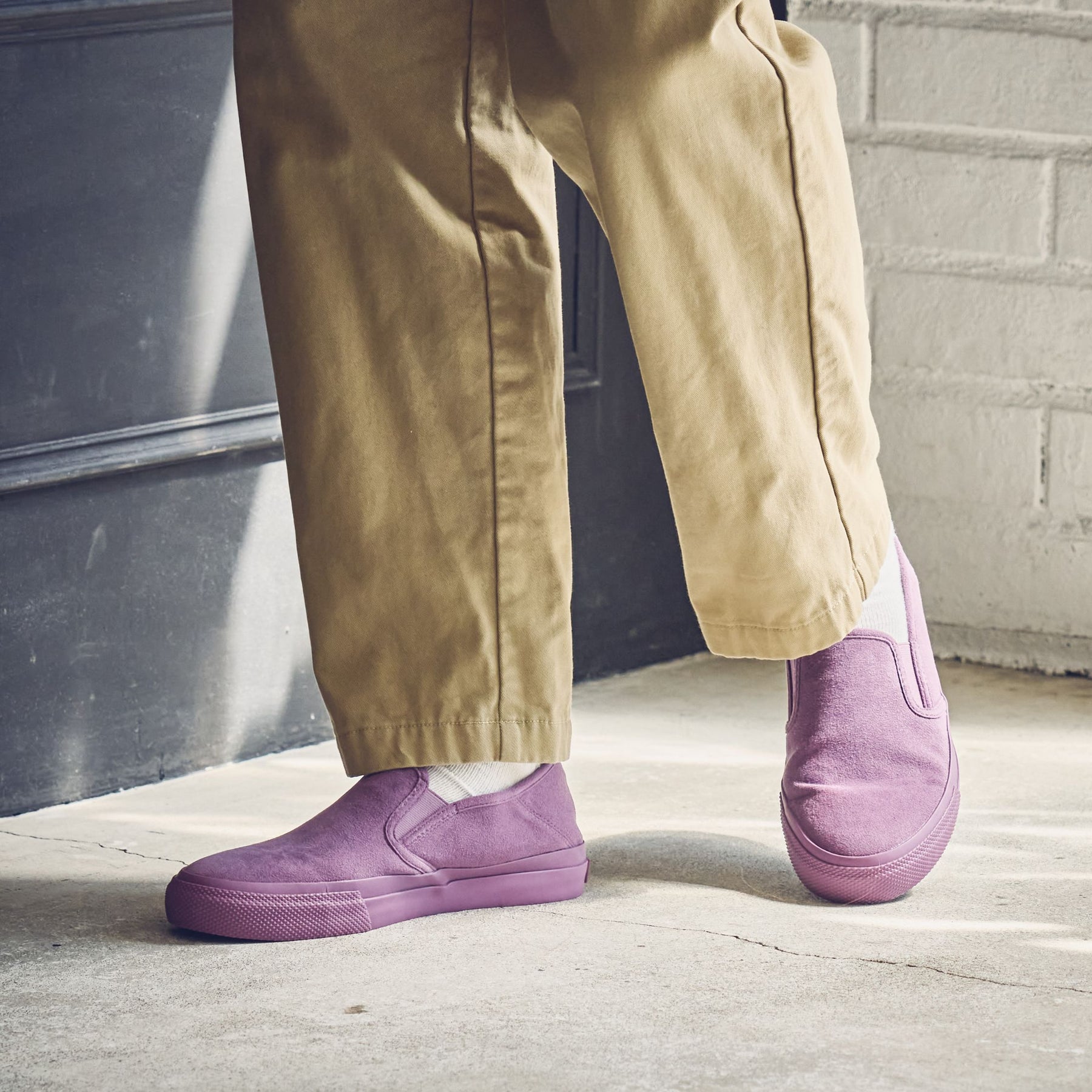 ZUPPA Suede Violet Purple Mono