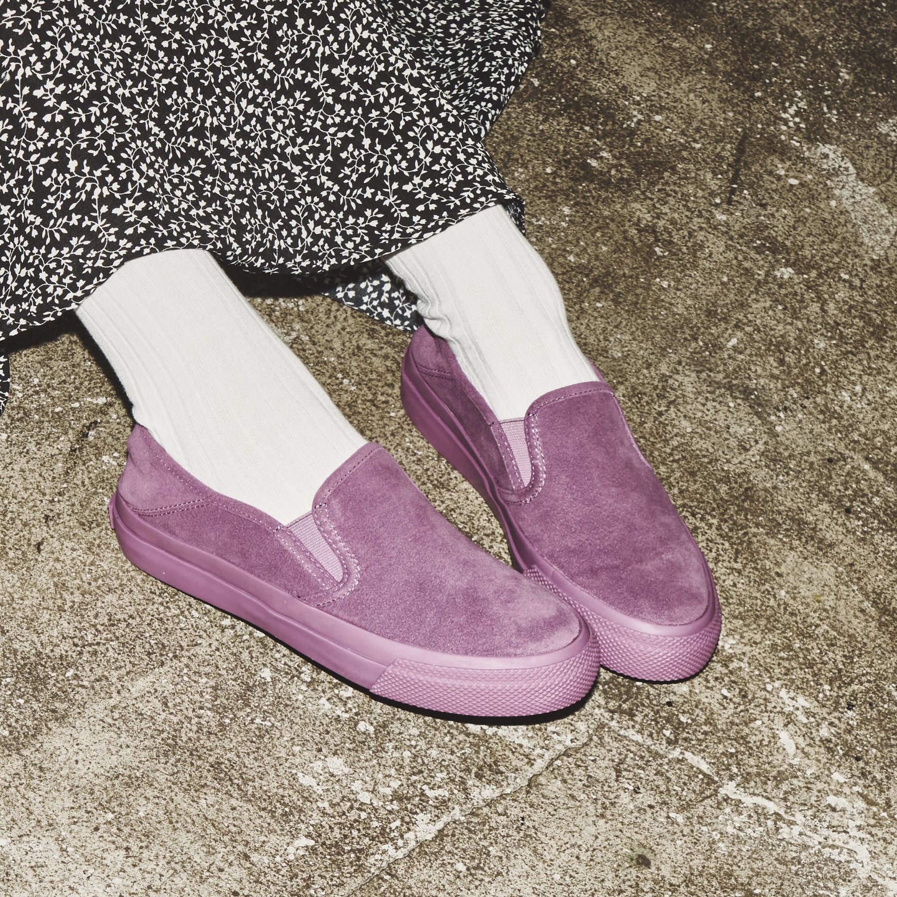 ZUPPA Suede Violet Purple Mono
