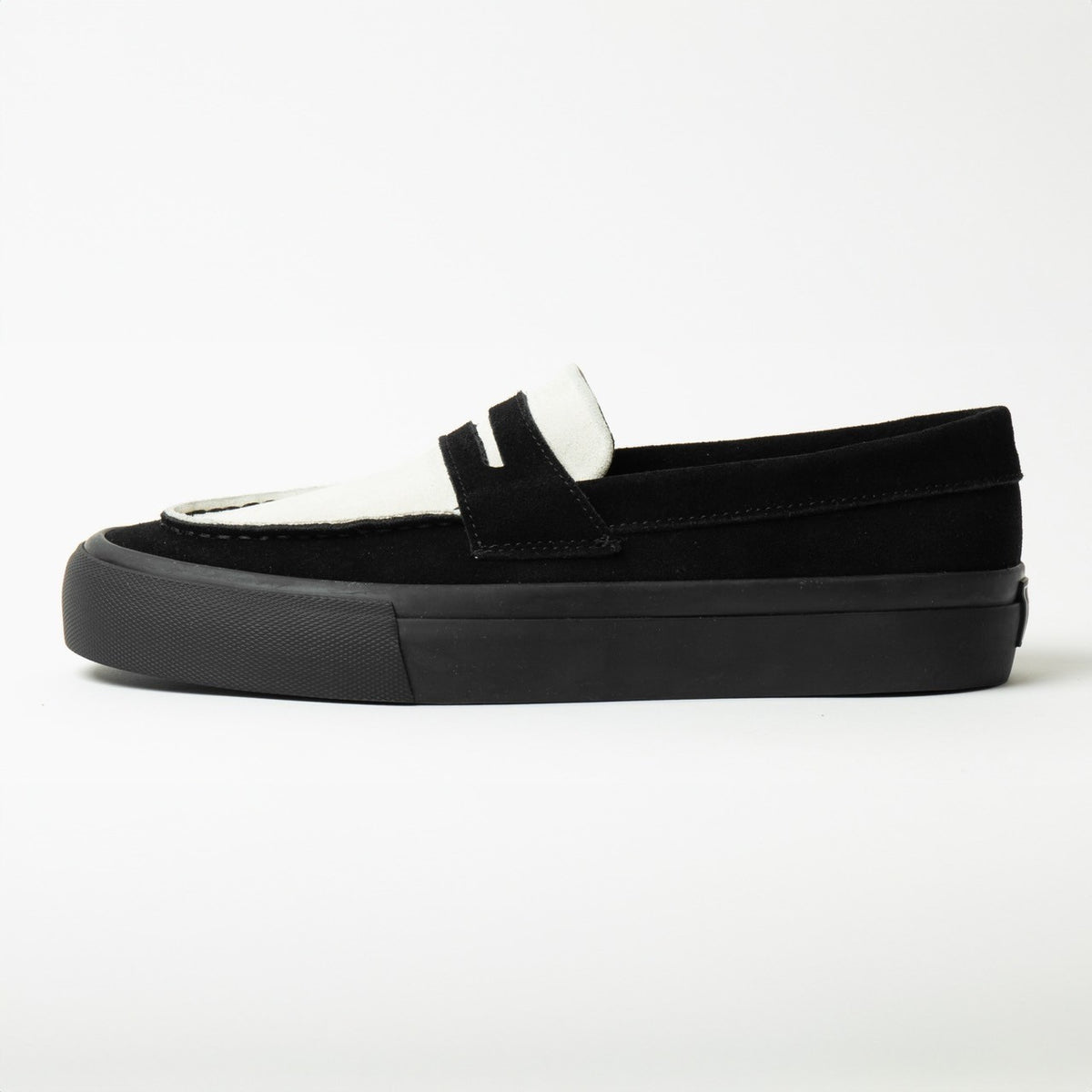 PENNY Suede Black x White Conbi