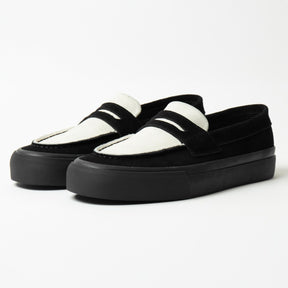 PENNY Suede Black x White Conbi