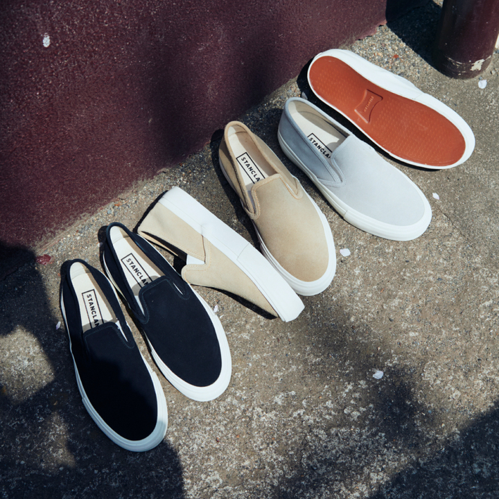 ZUPPA Suede Gray | グレースエードスリッポンスニーカー | STANCLAN ZUPPA Suede Gray | グレースエードスリッポンスニーカー | STANCLAN