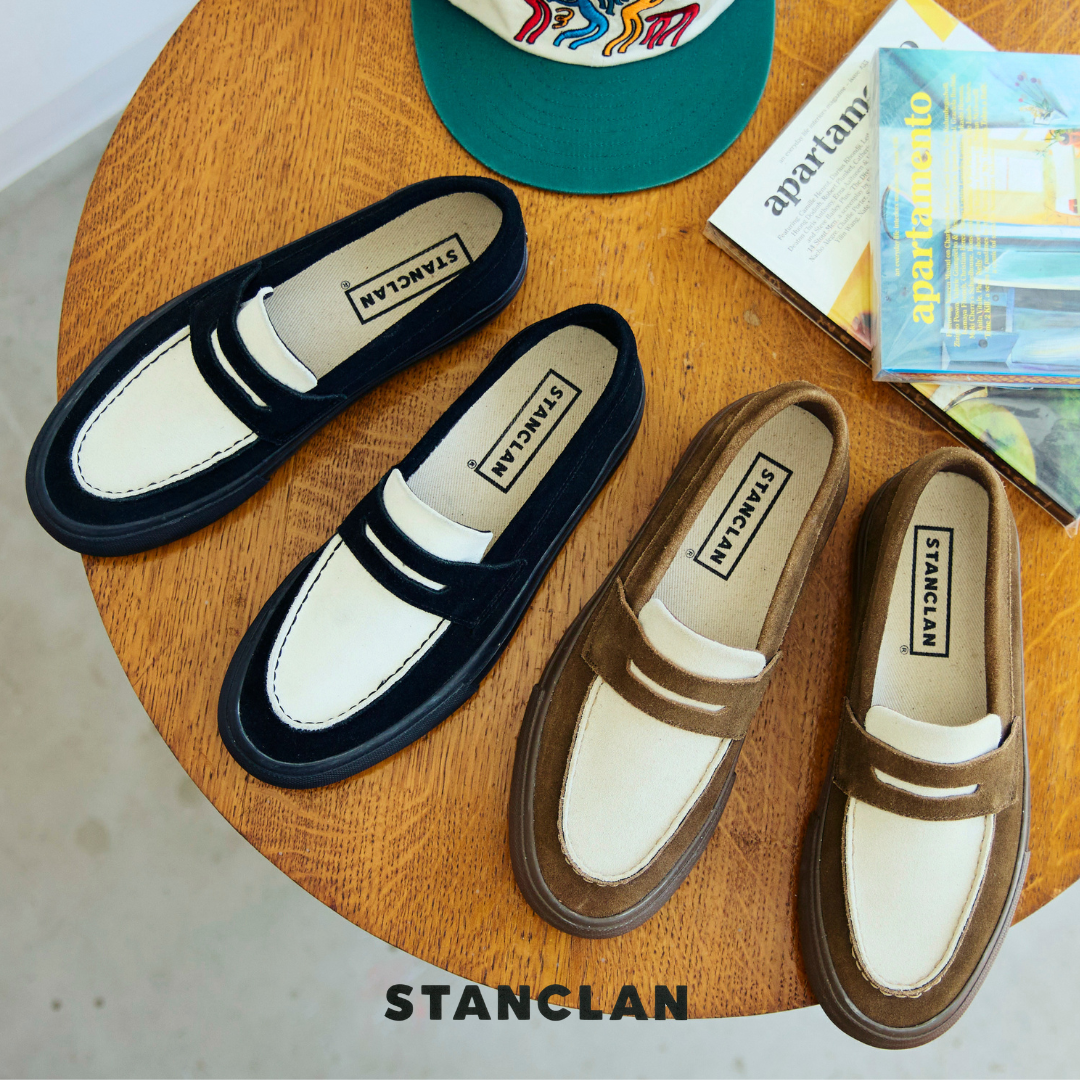 PENNY Suede Brown X Off White Conbi