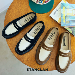 PENNY Suede Brown X Off White Conbi