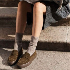 PENNY Suede Brown Mono