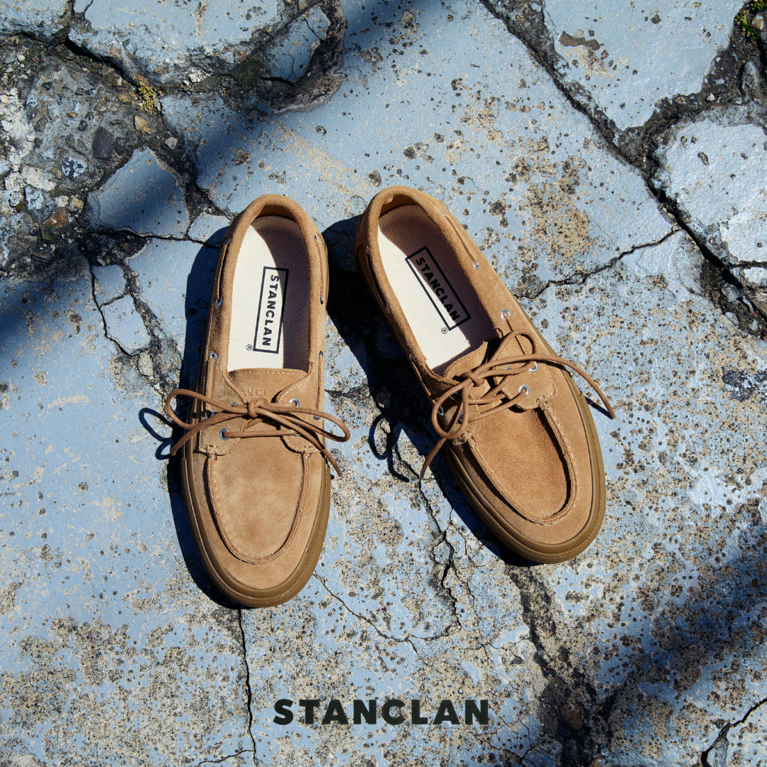 NAVY Suede Camel Mono