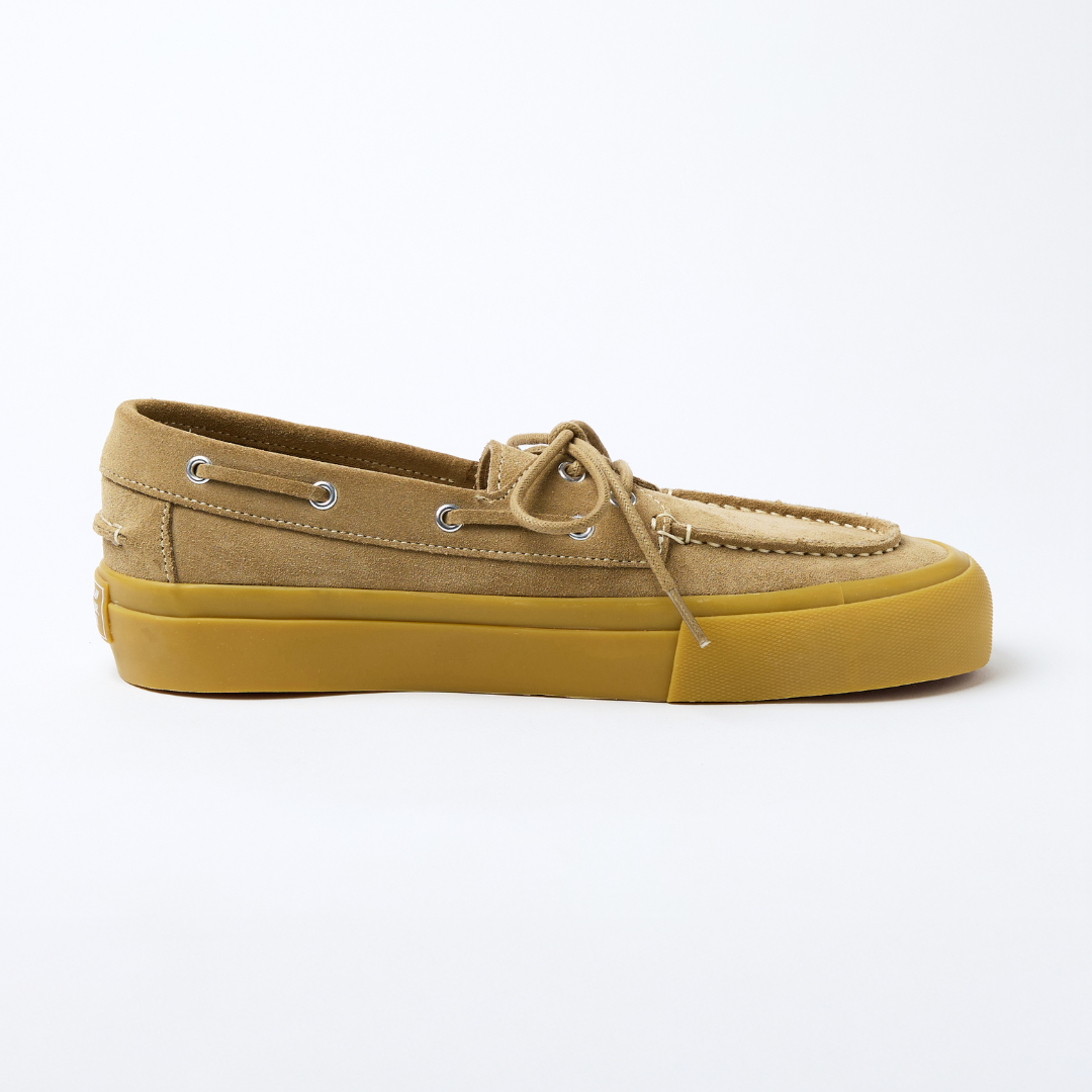 NAVY Suede Beige X Gum