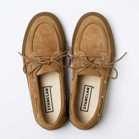 NAVY Suede Camel Mono
