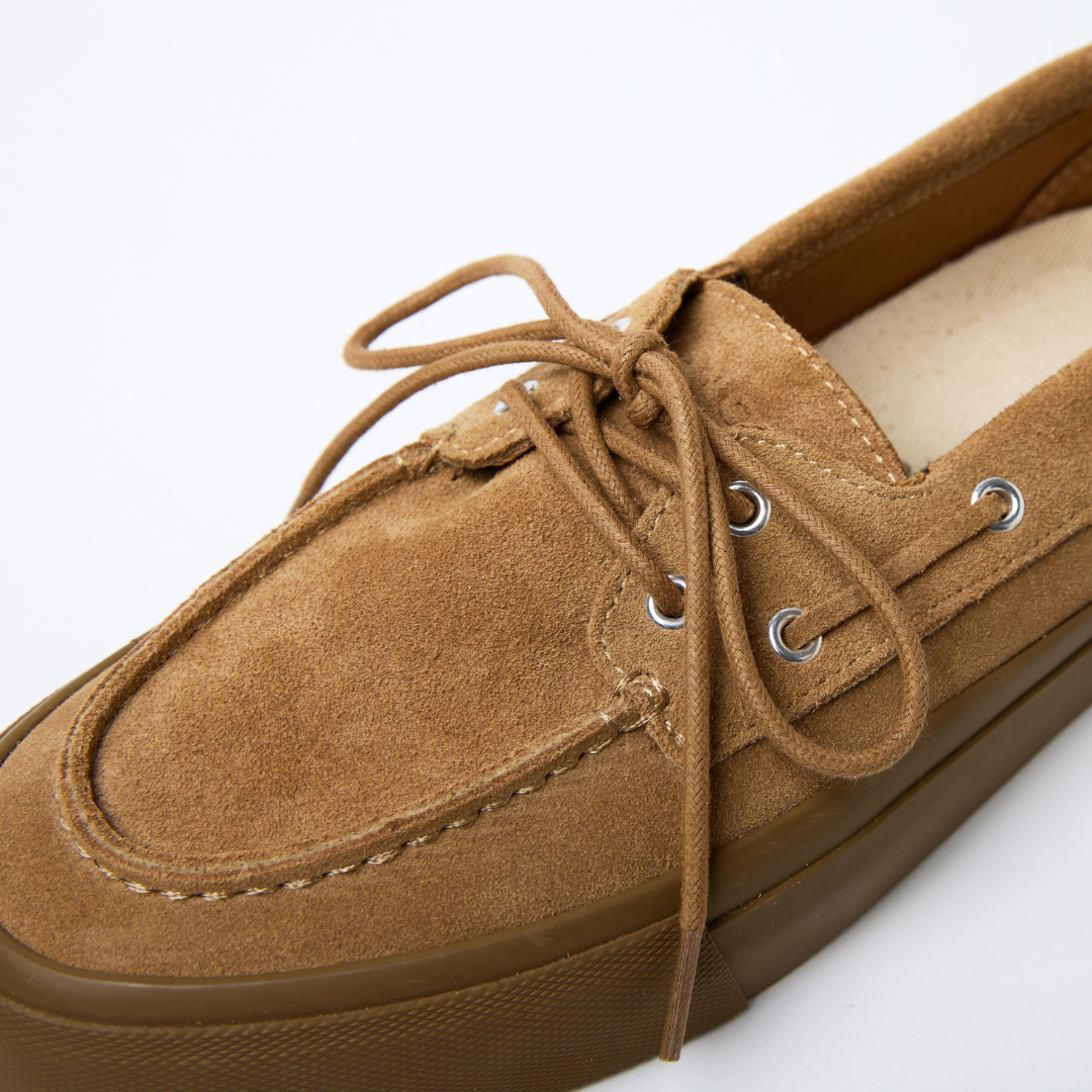 NAVY Suede Camel Mono