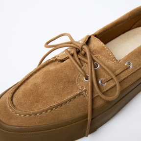 NAVY Suede Camel Mono