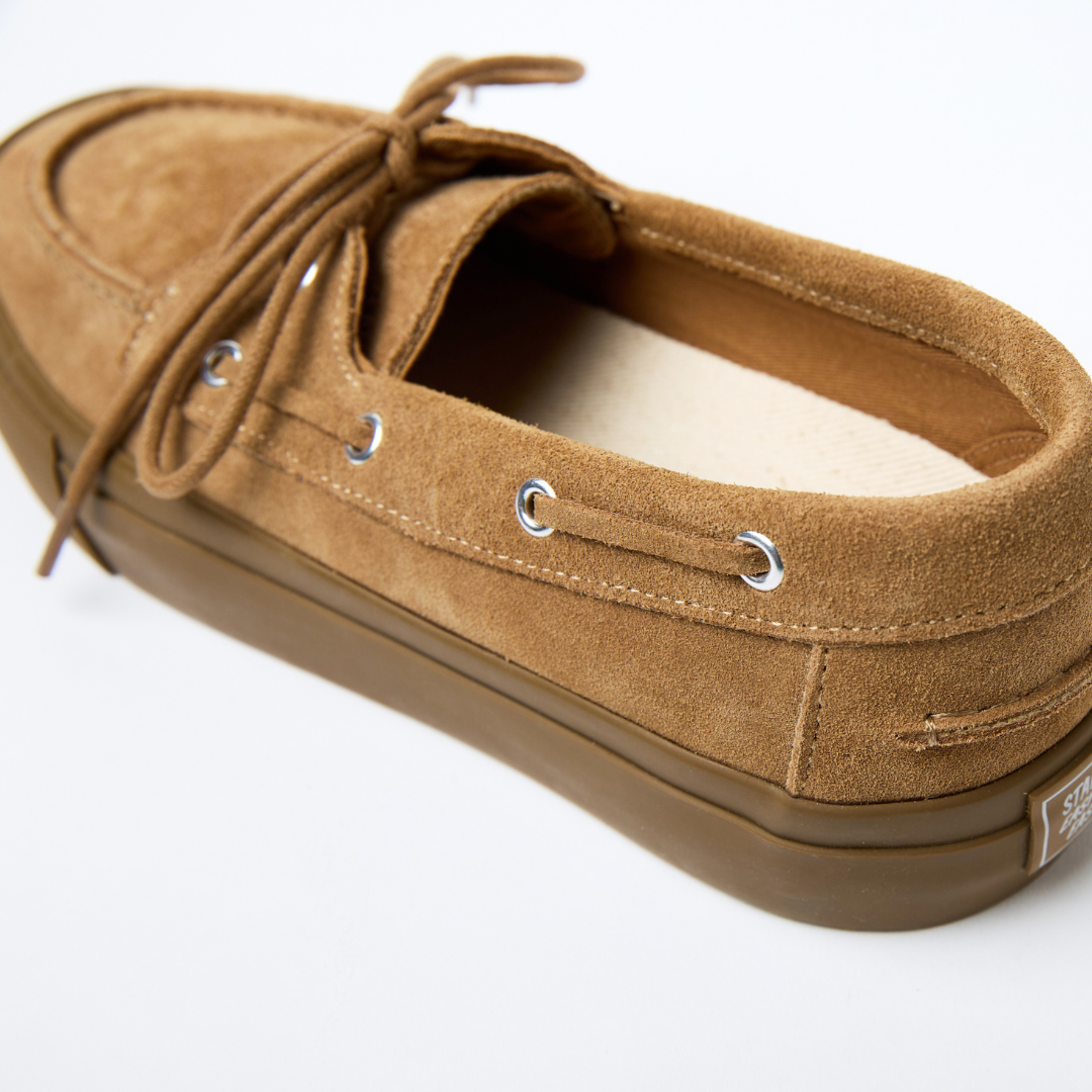 NAVY Suede Camel Mono