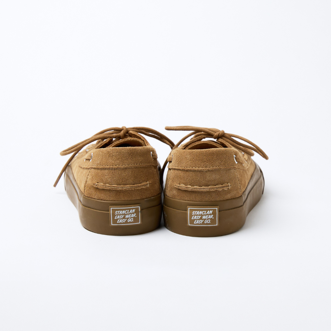 NAVY Suede Camel Mono