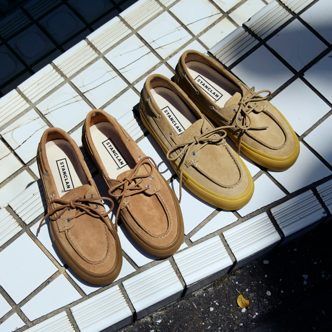 NAVY Suede Camel Mono