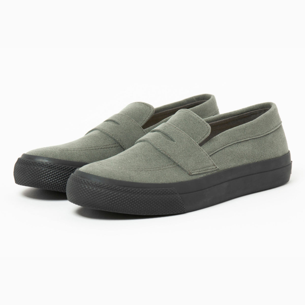 PENNY Suede Sage Black