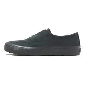OXFORD Suede Charcoal Gray Mono